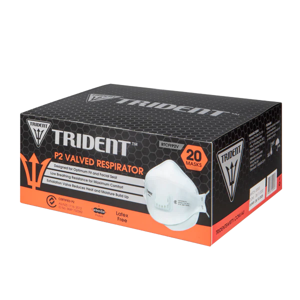 Trident P2 Regular Valved Disposable Respirator