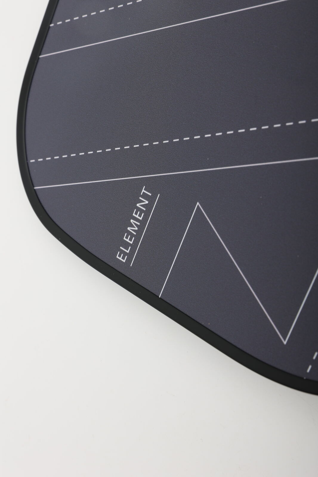 Hlpmedical T700 graphite carbon fiber pickleball paddle in black with a sleek, lightweight design for pickleball gameplay