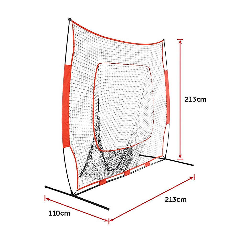 Hlpmedical portable baseball training net stand for softball and tennis practice, lightweight sports gym equipment for fitness drills.