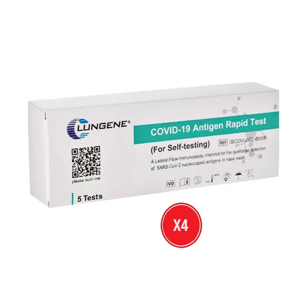 HLP Medical Supplies Rapid Antigen Test Kit for self testing with nasal swabs, 10 or 20 tests, expiration 10/2026