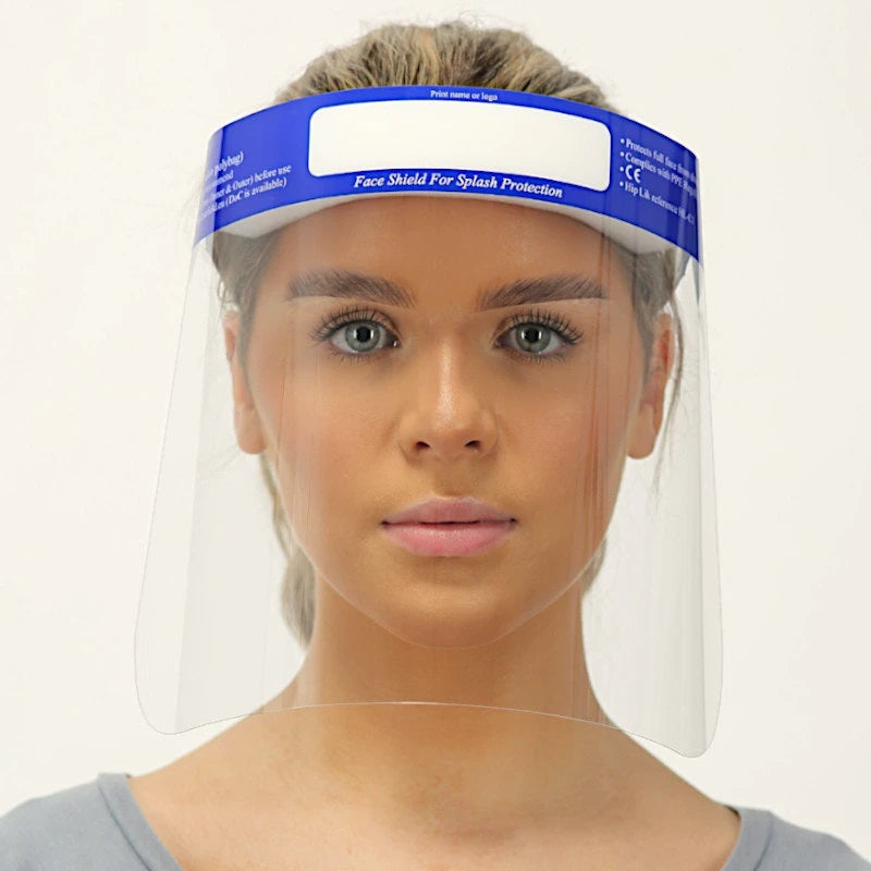 200 Pack Double Side Anti Fog Face Shield - Face Protection