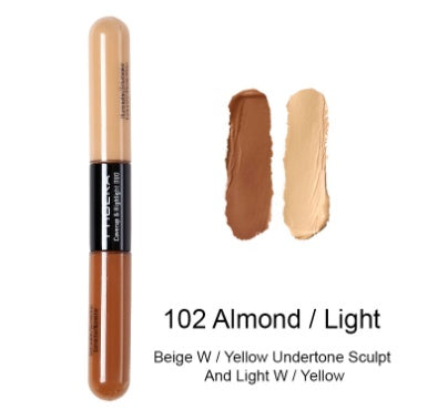 HLP Medical Supplies double-head liquid concealer for all skin types in natural color, brightening and smoothening skin.