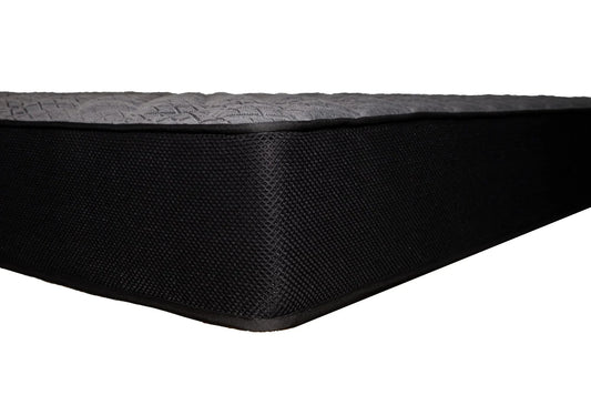 Hlpmedical Sleep Firm King Mattress showing plush fabric surface and sturdy build for restful sleep.