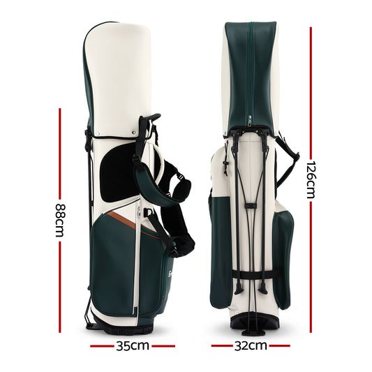Everfit golf stand bag by Hlpmedical, lightweight carry bag with dual straps and club divider for easy golf course transport.