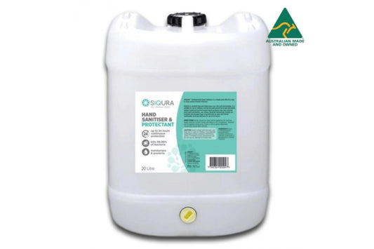 Siqura Foaming Hand Sanitiser & Protectant *Australian Made* 20 Litre