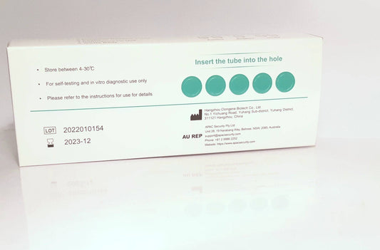 HLP Medical Supplies Clungene COVID-19 rapid antigen test kit with nasal swab, 1200 self-test kits for health care use