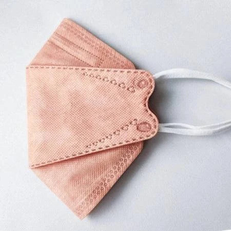 Copper oxide antiviral reusable KF94 mask by Hlpmedical, showing a close-up of the protective mask with adjustable ear loops.