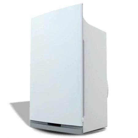 Hlpmedical Intellipure Compact Air Purifier with DFS technology for 46m² rooms, showcasing sleek design and air filtration system.