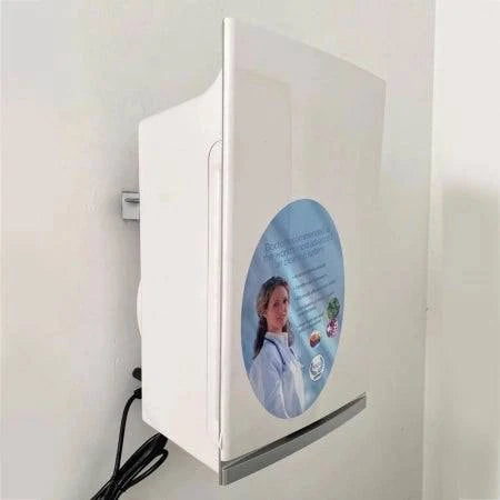 Hlpmedical Intellipure Compact Air Purifier with DFS technology for 46m² room, sleek design, advanced air filtration system.