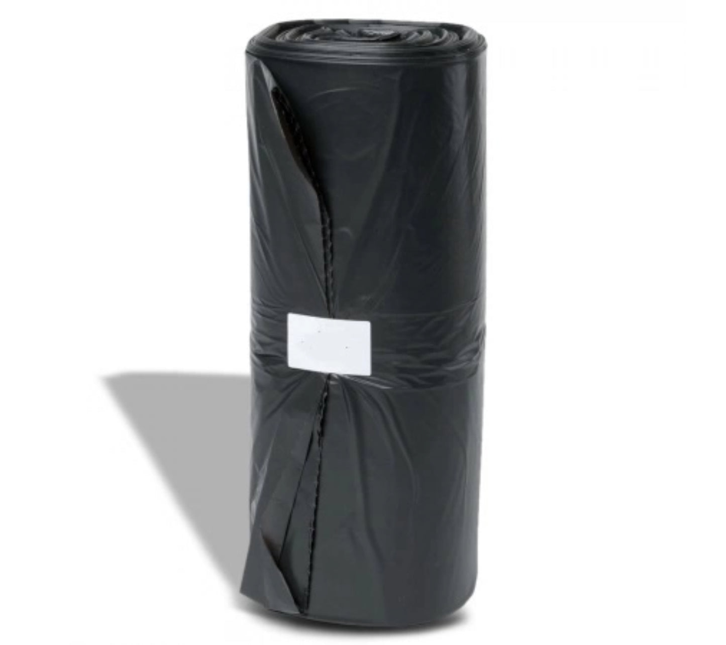 78L Black Heavy Duty Rubbish Bags / Bin Liners, 5x50 Rolls (250 Garbage Bags)
