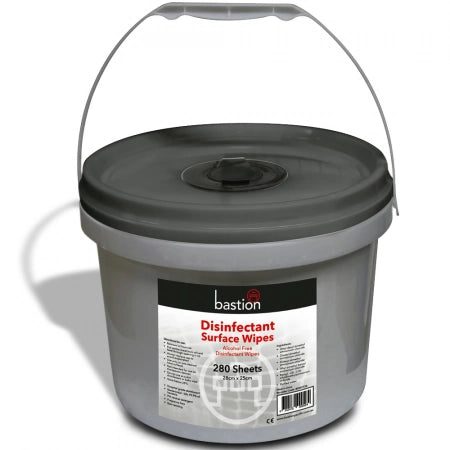 Bastion Hospital Grade Disinfectant Surface Cleaning Wipes - 280 Wipes