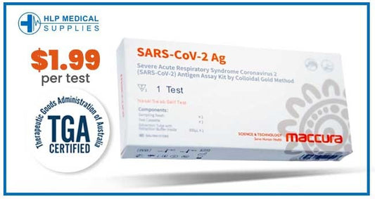 Maccura Covid-19 Rapid Antigen Nasal Swab Self-Test Kit 240 Tests