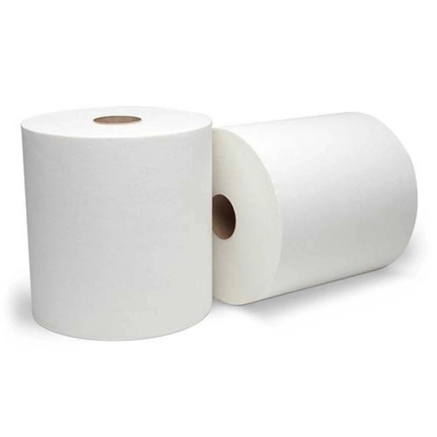 Hlpmedical 80m hand towel roll, 16-pack, soft absorbent paper towels for hand drying in commercial and medical settings.