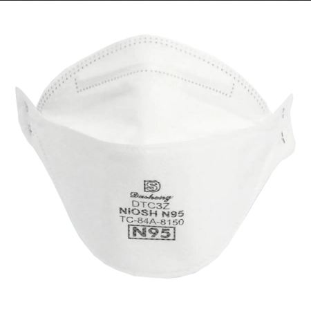 N95 NIOSH Approved Flatfold Face Masks Head Loop 20 PCS