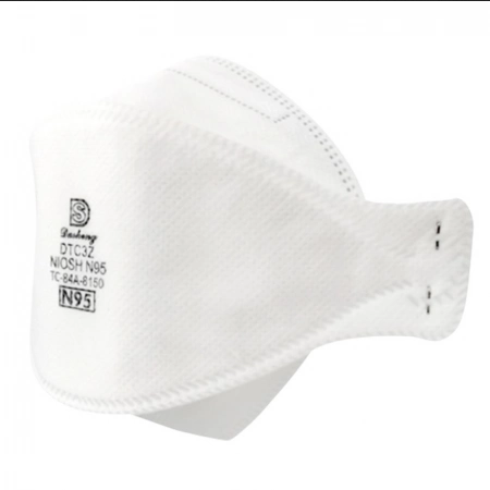 N95 NIOSH Approved Flatfold Face Masks Head Loop 20 PCS