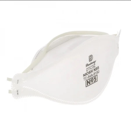 N95 NIOSH Approved Flatfold Face Masks Head Loop 20 PCS