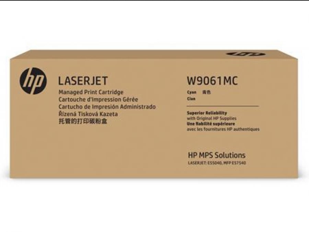 HP E55040 W9061MC Cyan Toner Cartridge 12,500 Pages