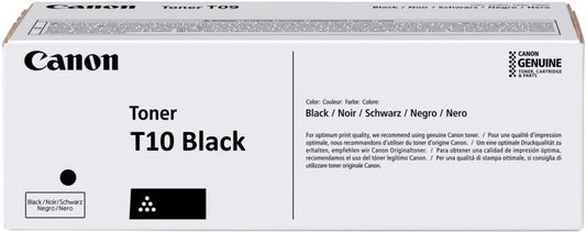 Genuine Canon T10BK 4566C001AA Black High Capacity Toner Cartridge 13K Prints