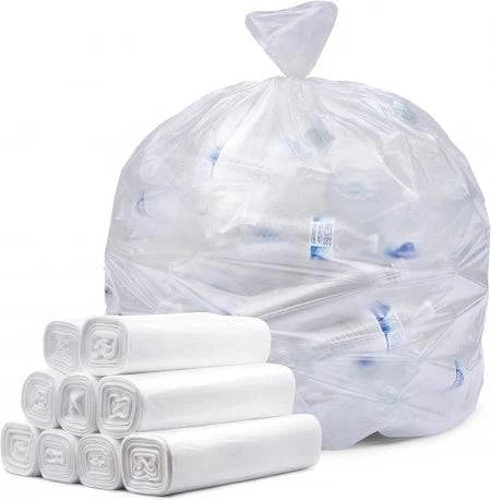 27L Thinkpac White Bin Liners Rubbish Bags 10micron (1,000 Bags)