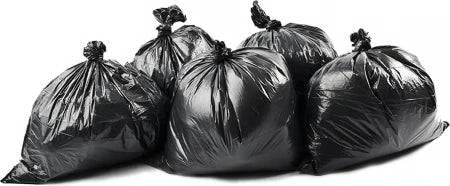 Heavy-duty 72-80L Thinkpac gusseted bin liners by Hlpmedical, restaurant grade rubbish bags, 27 micron thickness, 250-pack.