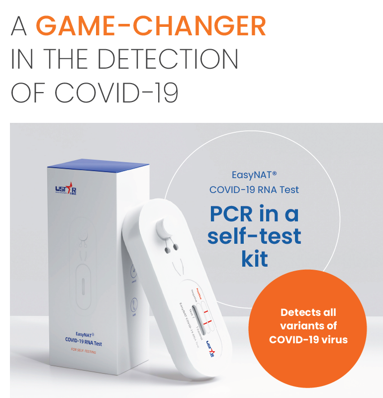 EasyNAT Covid - 19 RNA Self-test kit - 1 PCR Kit