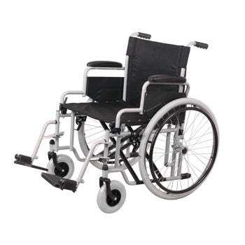 Bariatric 22 inch self-propelled wheelchair, 160kg capacity, Pacific Medical