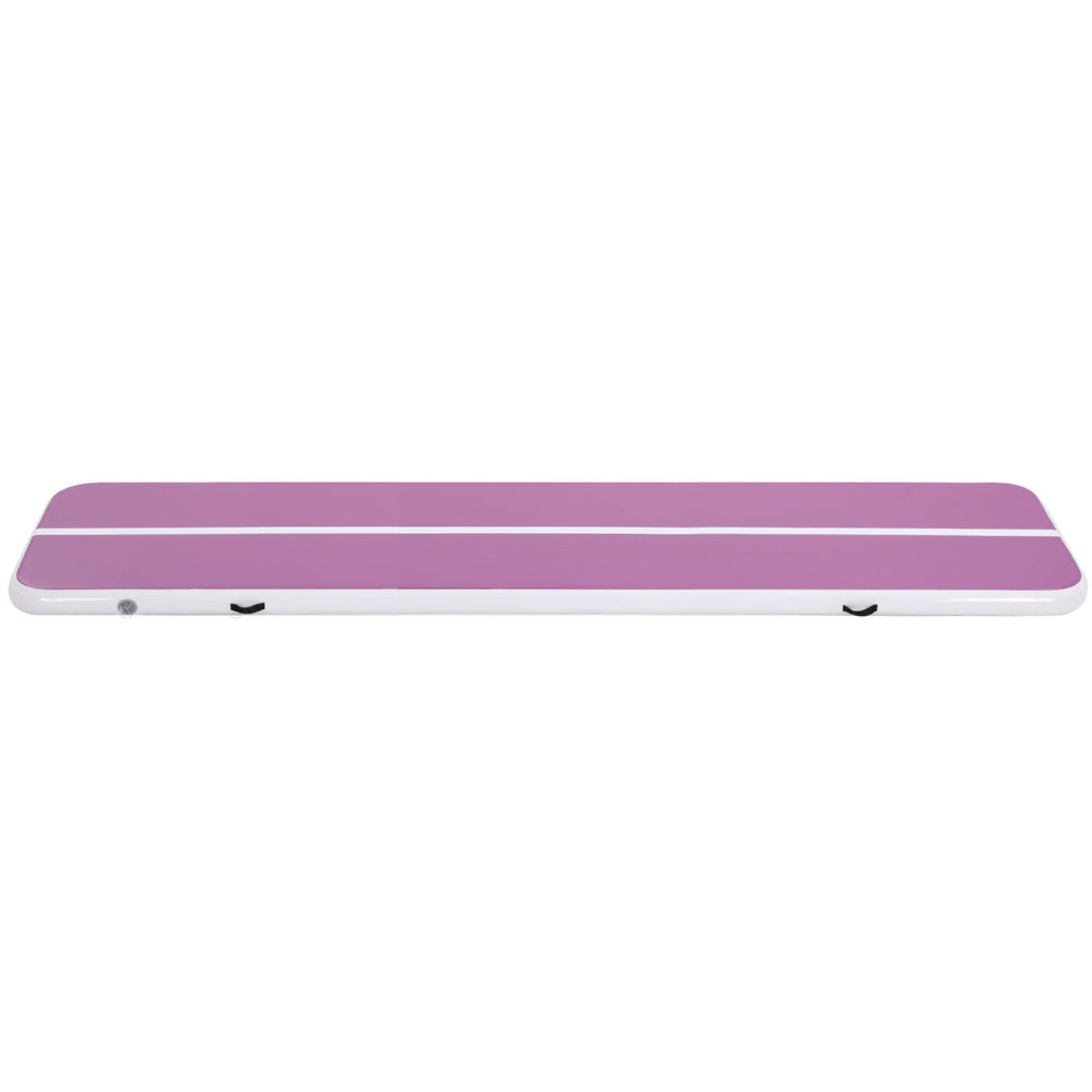 Everfit 4M purple air track gymnastics tumbling exercise yoga mat with pump, inflatable sports and fitness equipment from Hlpmedical.