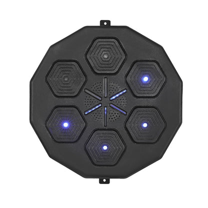 Hlpmedical Everfit music boxing machine with Bluetooth, USB charging, and digital target display for home gym boxing workouts.