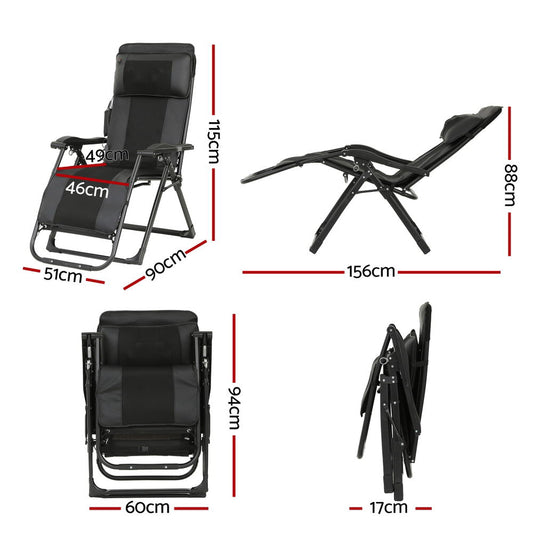 Black Livemor massage chair by Hlpmedical featuring electric recline and home massage functions, modern furniture for relaxation.