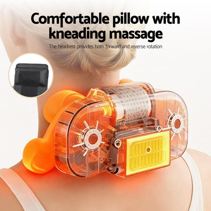 Hlpmedical Livemor electric massage chair recliner with black upholstery, designed for home relaxation and full-body massage.