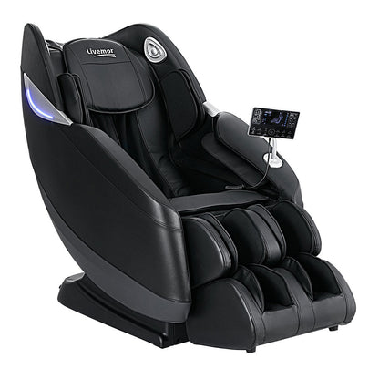 Hlpmedical Livemor Massage Chair Electric Recliner with 3D massager in black, designed for home relaxation and comfort.