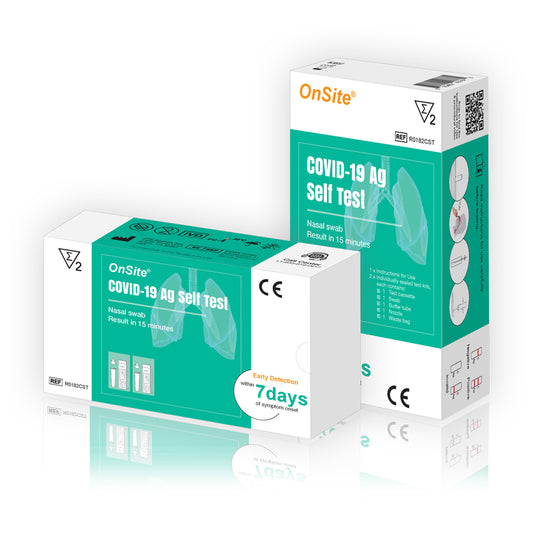Twin-Pack OnSite COVID-19 Rapid Antigen Test Kit Nasal Swab Home Test Kit Wholesale Price