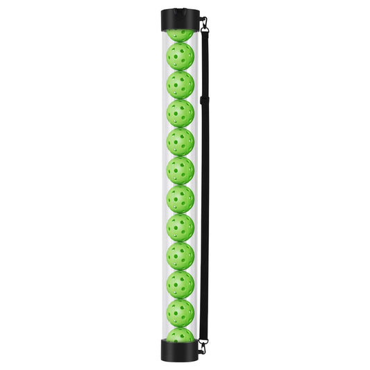 Everfit 12-piece Pickleball collector set with multi-ball retriever and portable storage, featuring adjustable strap for easy carrying.