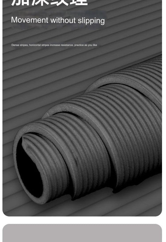 Hlpmedical 20mm thick shock-absorbing yoga mat for exercise and fitness, with textured surface for grip during yoga and Pilates.