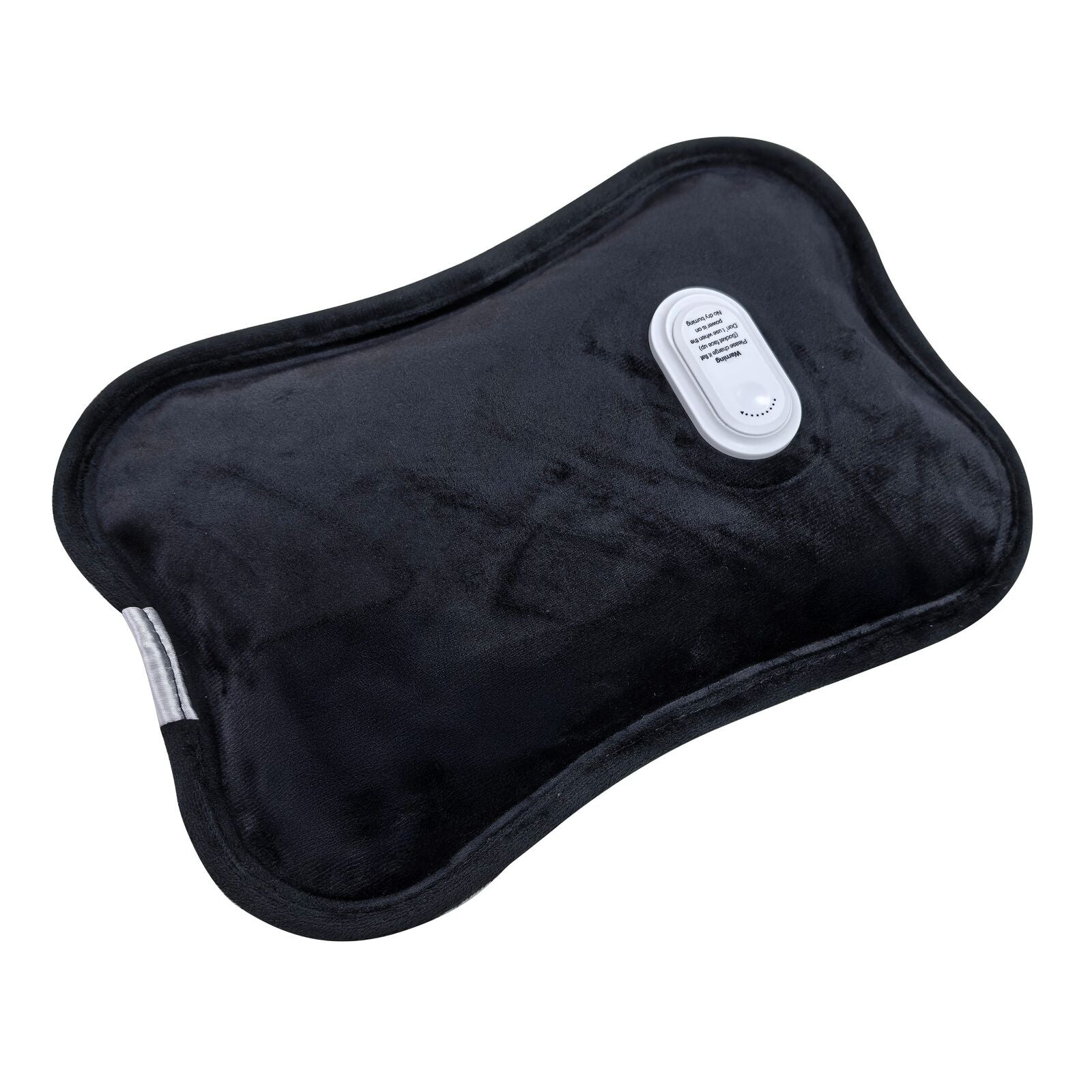Rechargeable electric hot water bottle by Hlpmedical with fast heating, leak-resistant design, up to 70°C, for soothing warmth and relaxation.