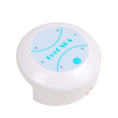 Hlpmedical Ion Ionic Detox Foot Bath Spa Machine with tub and array cell for foot detox and health care treatment.