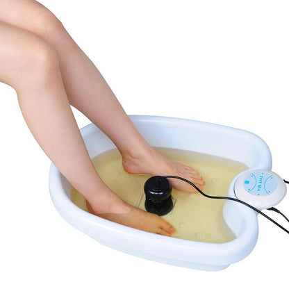 Hlpmedical Ion Ionic Detox Foot Bath Spa Machine with tub array cell for foot cleansing and health care in a personal foot care setting