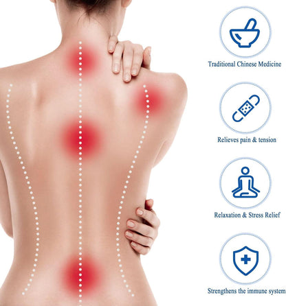 Blue Hlpmedical massage acupressure yoga mat for relaxation, pain relief, and stress reduction during exercise or meditation.