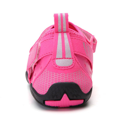 Pink women's water shoes by Hlpmedical, quick-dry aqua sports shoes for women, size EU38, suitable for water activities.