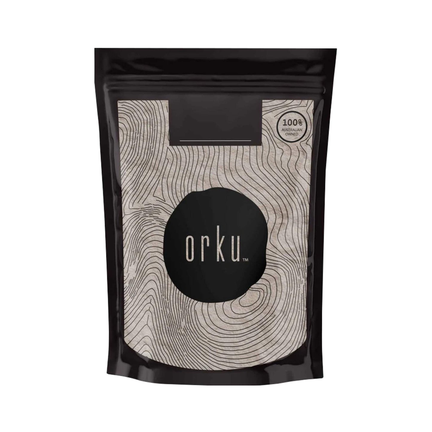 Hlpmedical Orku 1kg food-grade diatomaceous earth fossil shell flour powder for health and nutritional supplement use.