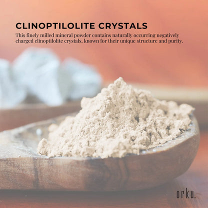 10kg Micronized Zeolite Powder mineral by Volcamin, pure micronized volcanic mineral for health and detox supplements.