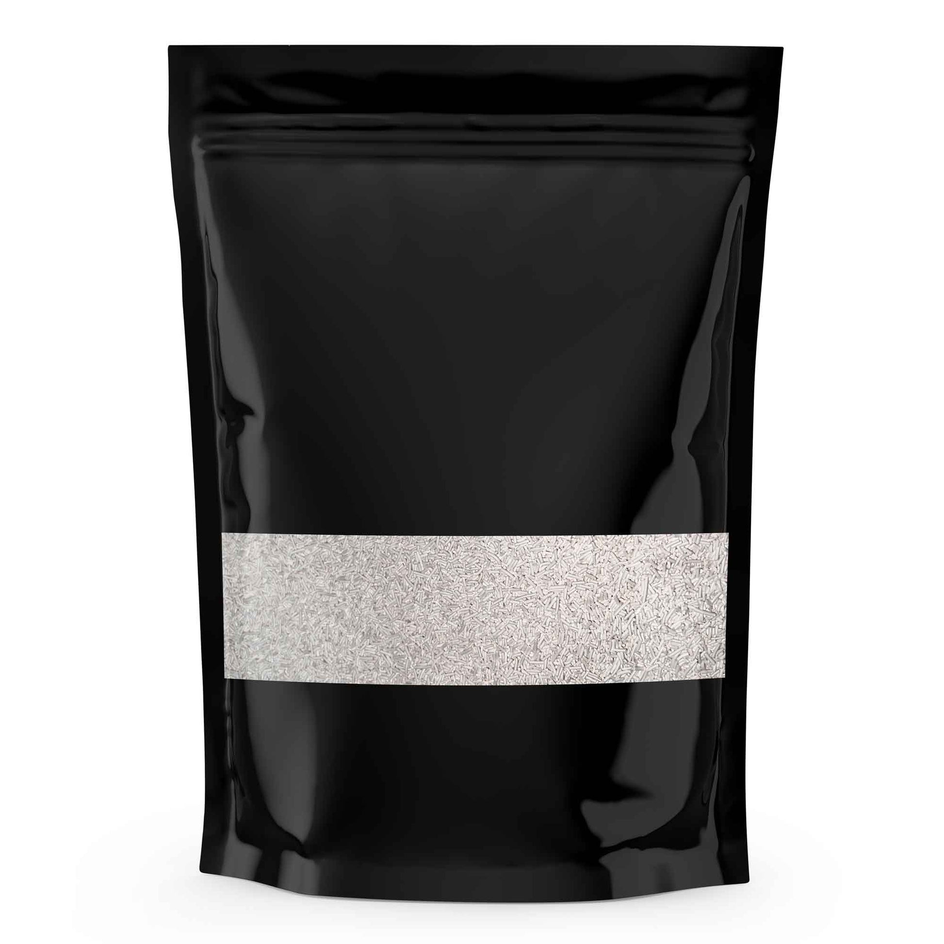 Hlpmedical Kemmie 1kg potassium sorbate food-grade granules, preservative for cosmetics and food safety, shown in a clear container