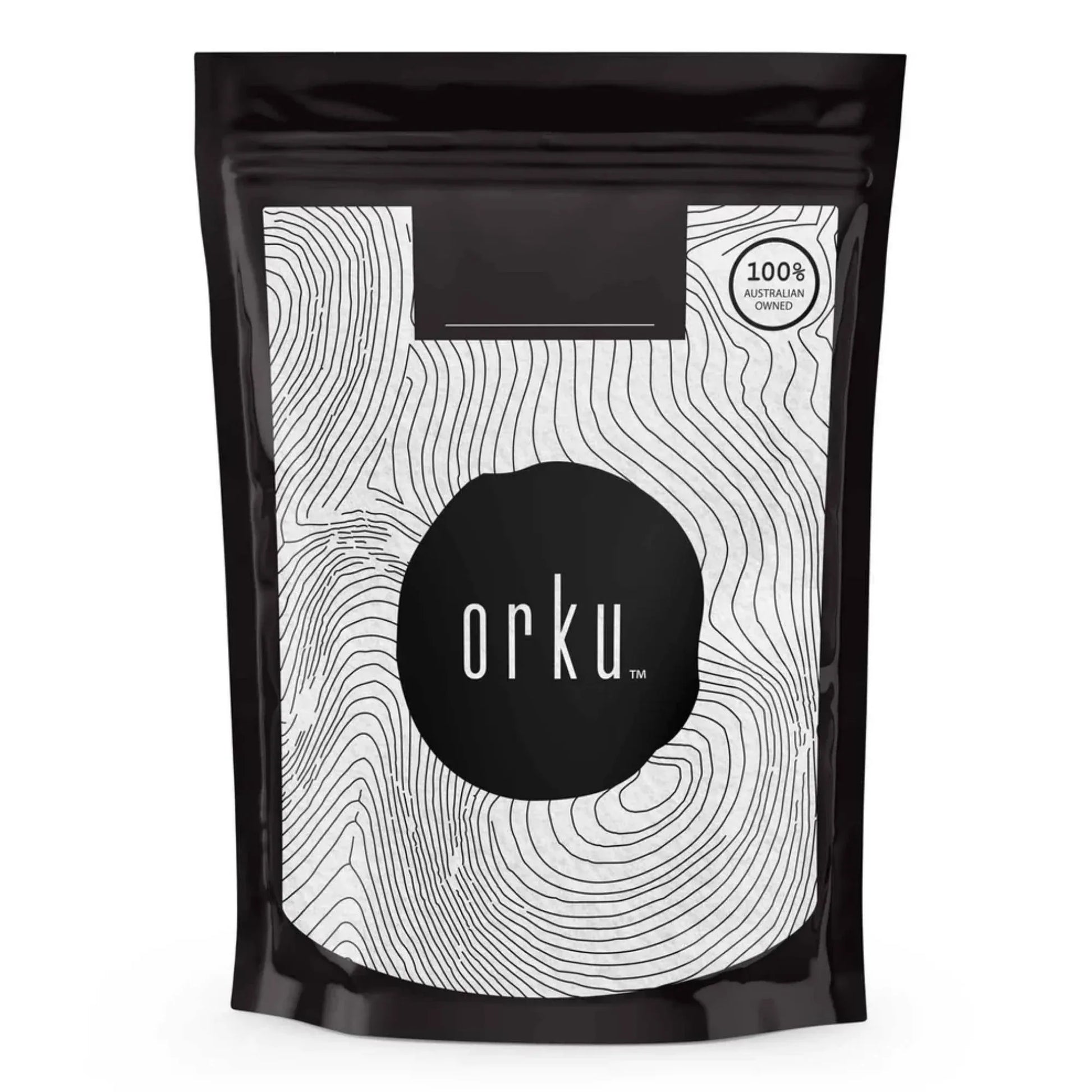 Hlpmedical Orku 1kg sodium ascorbate crystalline powder, high purity vitamin supplement for health and nutrition.