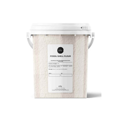 Hlpmedical Orku 300g fine diatomaceous earth tub, food grade fossil shell flour powder for health and dietary use.