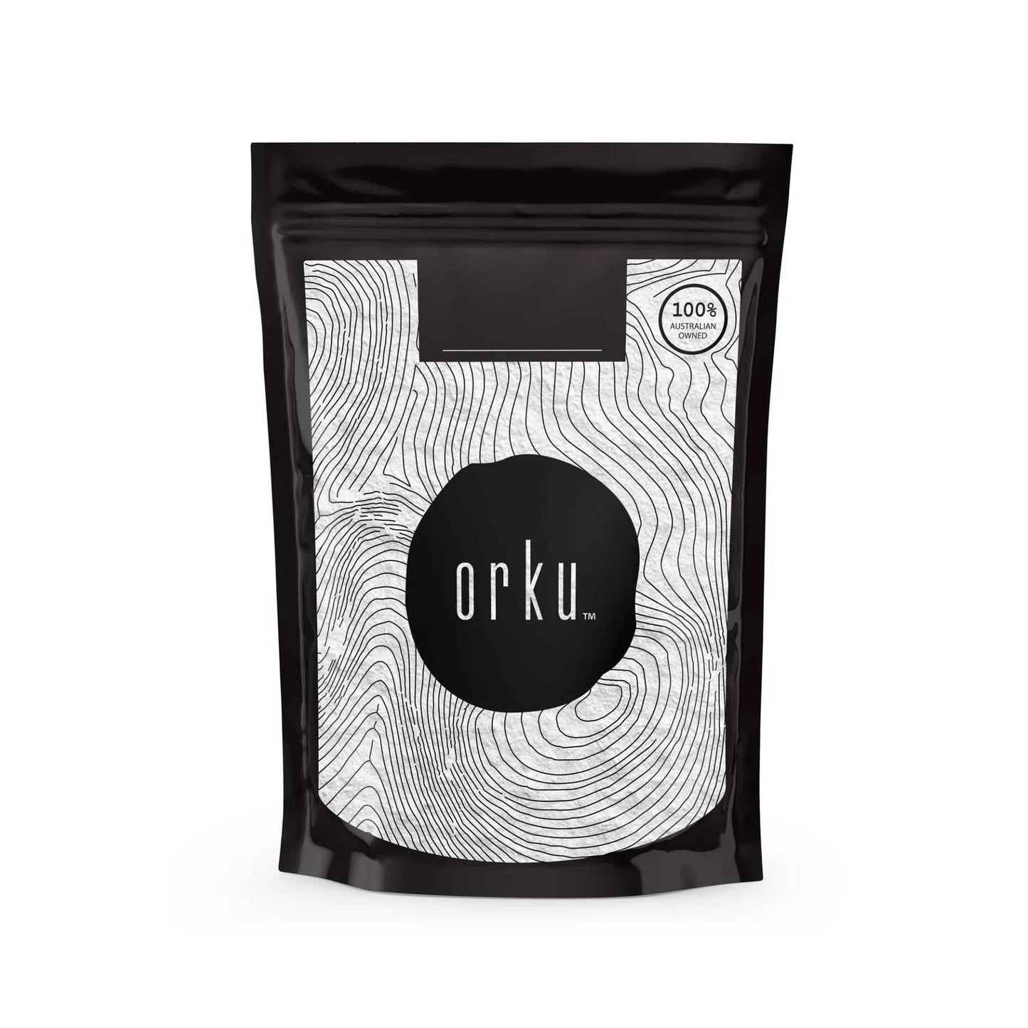 Hlpmedical Orku 1kg potassium chloride powder, food-grade KCl salt substitute for nutrition and health supplements.