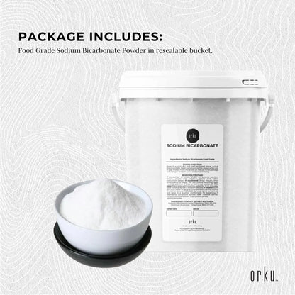 Hlpmedical Orku 1.3kg food-grade sodium bicarbonate baking soda, aluminum-free powder for baking and health uses