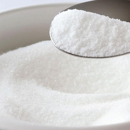 1kg Hlpmedical Xylitol crystal powder, natural sugar substitute, USP FCC grade, for health and nutritional use, in a clear container.