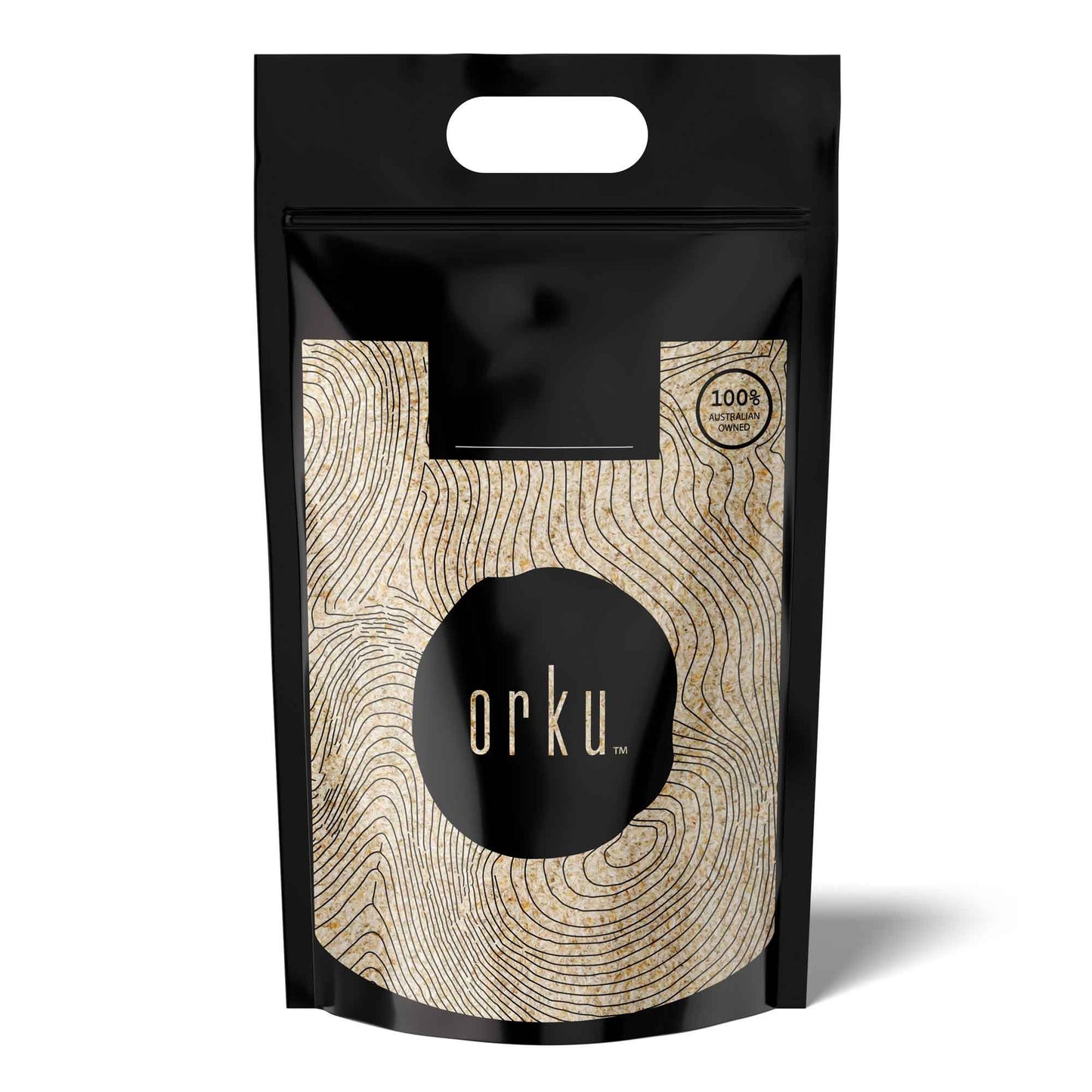 Bulk 20kg Hlpmedical organic psyllium husk bags, natural fiber source for health and digestive supplements.