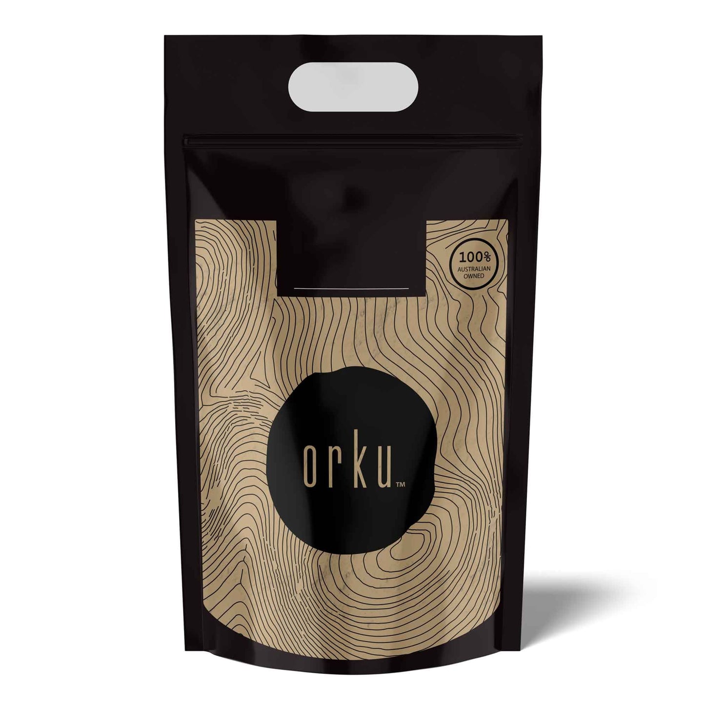 Organic 5kg Peruvian maca powder in a container, a nutritious plant root superfood supplement for health and wellness.