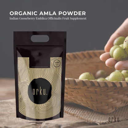 Bulk 10kg organic Amla powder from Hlpmedical, Indian gooseberry supplement for health and wellness, natural vitamin source.